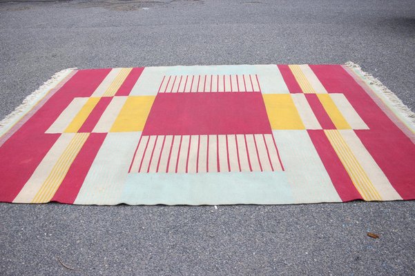 Geometric Carpet by Antonin Kybal, 1940s-TZ-983694