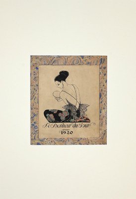 George Barbier, Le Bonheur du Jour, Original Stencil, 1929-ZCI-926142