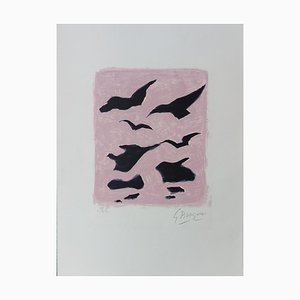 Georges Braque, The Birds, 1962, Original Lithograph-KHH-2023027