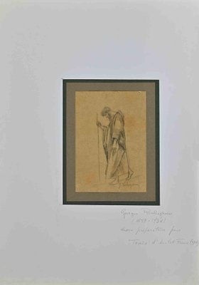 Georges Rochegrosse, Preparatory Sketch, Pencil Drawing, 1909-ZCI-1759210