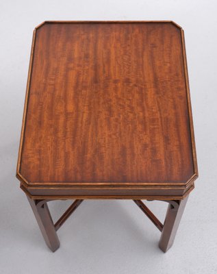 Georgian Revival Mahogany Side Tables by Bevan Funnell, England, 1960s, Set of 4-GCG-1377238