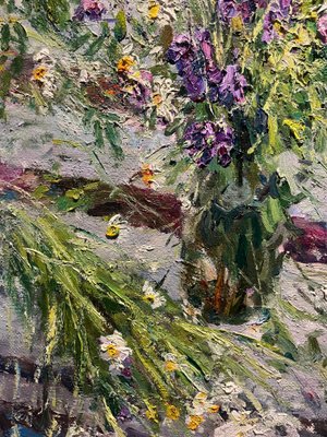 Georgij Moroz, Autumn Bouquet, 2002, Oil on Canvas-QUE-1729790