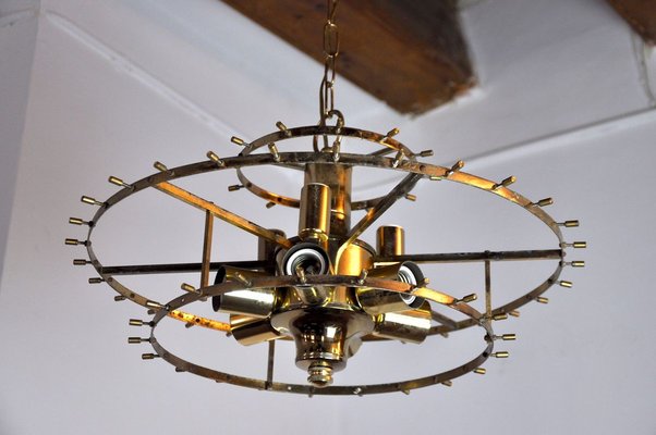 German 3-Tier Chandelier from Kinkeldey, 1970s-EJE-914400