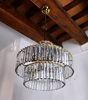 German 3 Tiers Chandelier from Kinkeldey, 1970-EJE-1174571