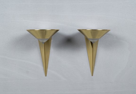 German 8935/ 01 Wall Light by Franz Hustadt, 1980s, Set of 2-VLO-1167363