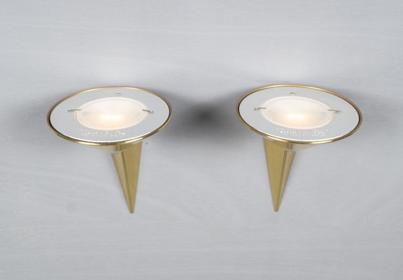 German 8935/ 01 Wall Light by Franz Hustadt, 1980s, Set of 2-VLO-1167363