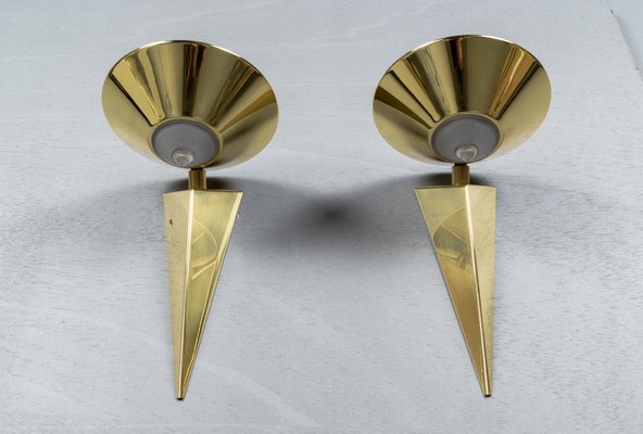 German 8935/ 01 Wall Light by Franz Hustadt, 1980s, Set of 2-VLO-1167363