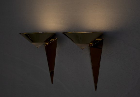 German 8935/ 01 Wall Light by Franz Hustadt, 1980s, Set of 2-VLO-1167363