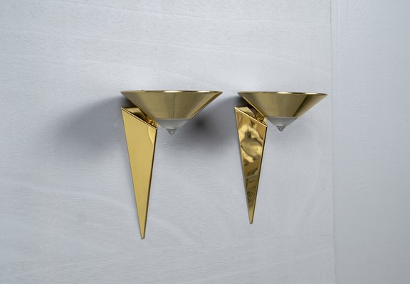 German 8935/ 01 Wall Light by Franz Hustadt, 1980s, Set of 2-VLO-1167363