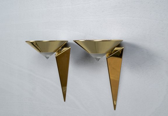 German 8935/ 01 Wall Light by Franz Hustadt, 1980s, Set of 2-VLO-1167363