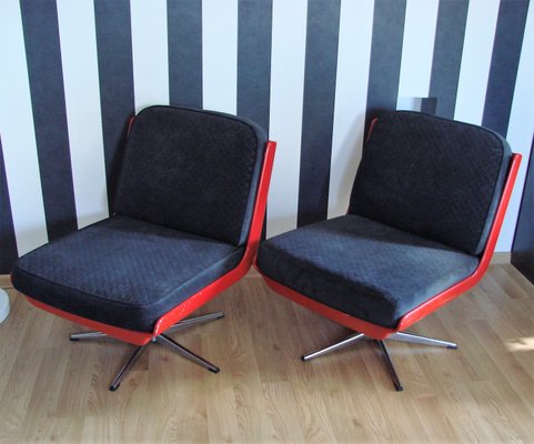 German Armchairs from Dinna Veb Mobel Kombinat, 1960s, Set of 2-XHP-1389535