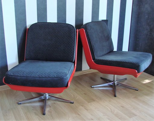 German Armchairs from Dinna Veb Mobel Kombinat, 1960s, Set of 2-XHP-1389535