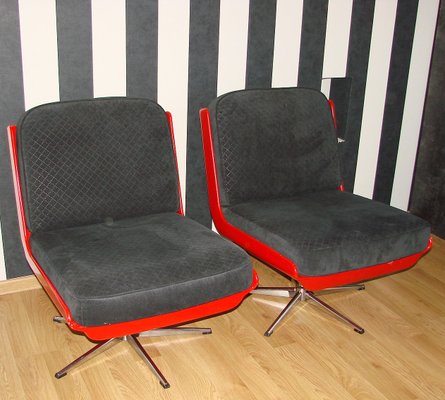 German Armchairs from Dinna Veb Mobel Kombinat, 1960s, Set of 2-XHP-1389535