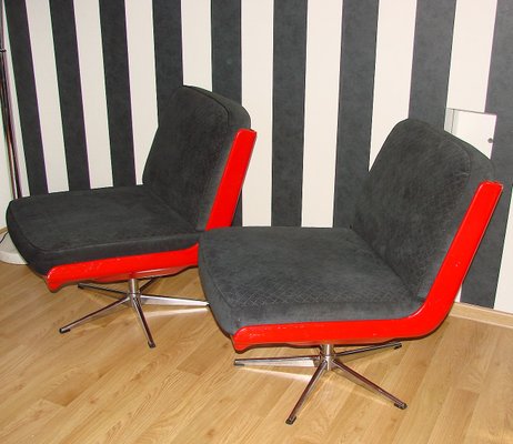 German Armchairs from Dinna Veb Mobel Kombinat, 1960s, Set of 2-XHP-1389535