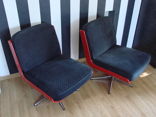 German Armchairs from Dinna Veb Mobel Kombinat, 1960s, Set of 2-XHP-1389535