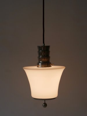 German Art Deco Bauhaus Pendant Lamp by Dr. Twerdy Leuchten, 1920s-WPT-713737