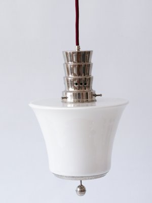 German Art Deco Bauhaus Pendant Lamp by Dr. Twerdy Leuchten, 1920s-WPT-713737