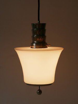 German Art Deco Bauhaus Pendant Lamp by Dr. Twerdy Leuchten, 1920s-WPT-713737