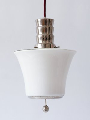 German Art Deco Bauhaus Pendant Lamp by Dr. Twerdy Leuchten, 1920s-WPT-713737