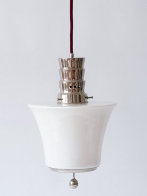 German Art Deco Bauhaus Pendant Lamp by Dr. Twerdy Leuchten, 1920s-WPT-713737