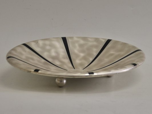 German Art Deco Silver-Plated Metal Shell from WMF, 1950s-SY-1295048