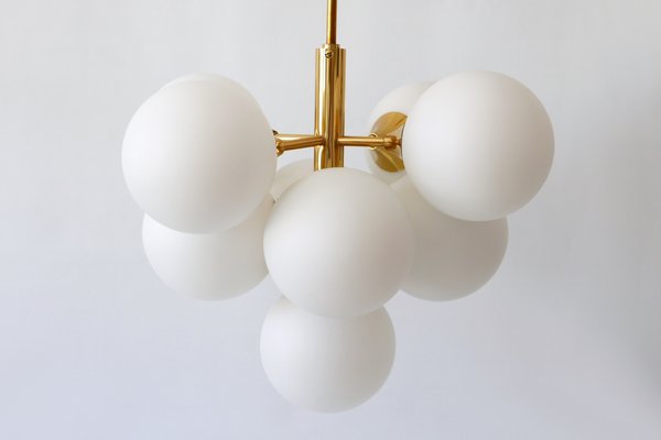 German Atomic Multi-Globe Pendant Lamp from Kaiser Leuchten, 1970s-WPT-644705