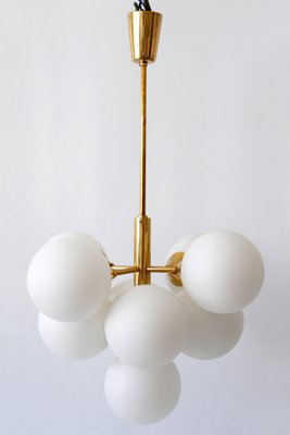 German Atomic Multi-Globe Pendant Lamp from Kaiser Leuchten, 1970s-WPT-644705