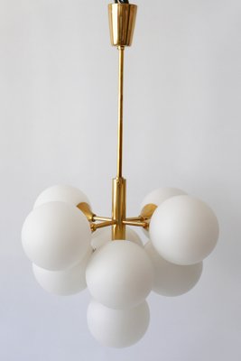 German Atomic Multi-Globe Pendant Lamp from Kaiser Leuchten, 1970s-WPT-644705