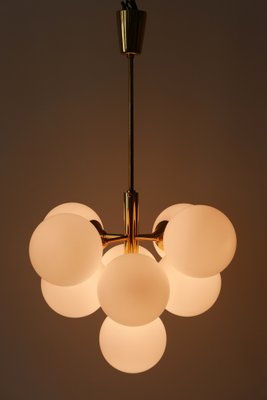 German Atomic Multi-Globe Pendant Lamp from Kaiser Leuchten, 1970s-WPT-644705