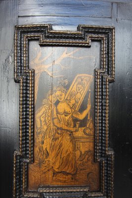 German Baroque Cabinet on Metal Stand-TAT-1761157