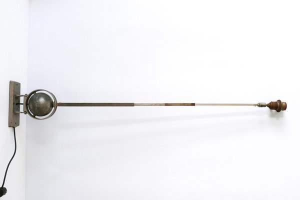 German Bauhaus Articulated Telescopic Wall Light, 1920s-WPT-623933