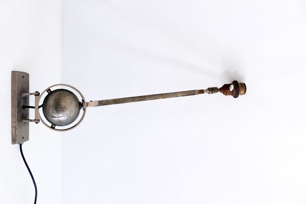 German Bauhaus Articulated Telescopic Wall Light, 1920s-WPT-623933