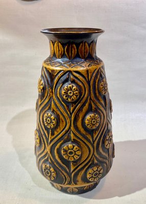 German Bay Brown Vase from Bay Keramik-ROJ-1313021