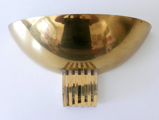 German Brass & Acrylic Sconce from Vereinigte Werkstätten Collection, 1960s-WPT-1336767