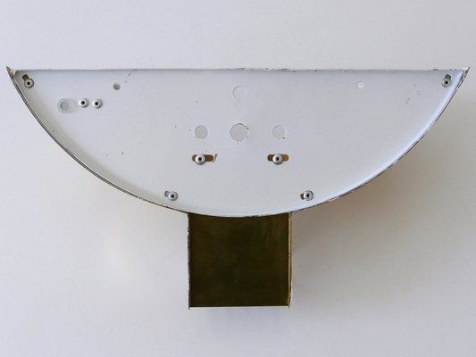 German Brass & Acrylic Sconce from Vereinigte Werkstätten Collection, 1960s-WPT-1336767