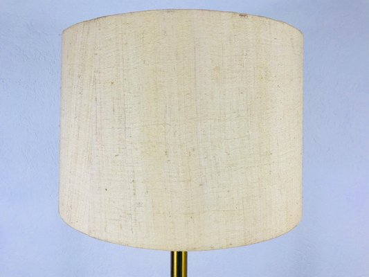 German Brass and Cloth Floor Lamp from Cosack, 1960s-PUK-617861