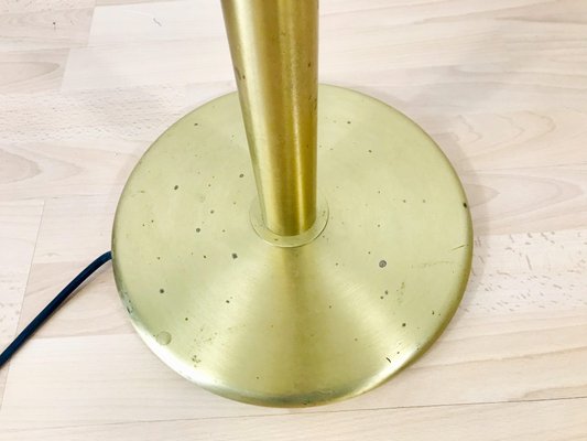 German Brass and Cloth Floor Lamp from Cosack, 1960s-PUK-617861