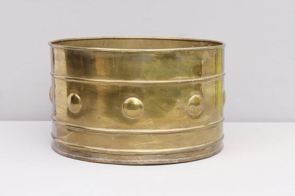 German Brass Planter, 1890s-DUM-1420804