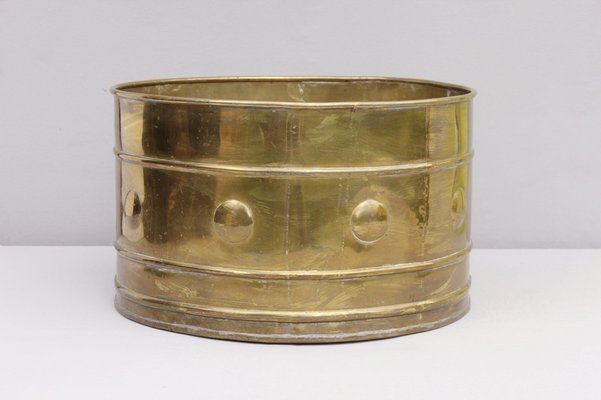 German Brass Planter, 1890s-DUM-1420804