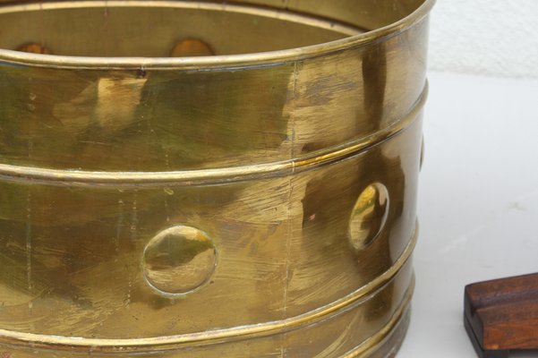 German Brass Planter, 1890s-DUM-1420804