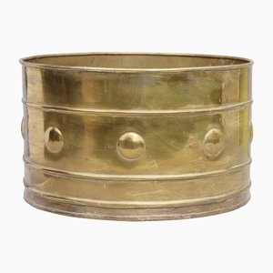 German Brass Planter, 1890s-DUM-1420804