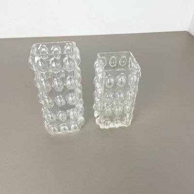 German Bubble Vases by Wilhelm Braun-Feldweg for Hirschberg, 1960s, Set of 2-QZ-1143225