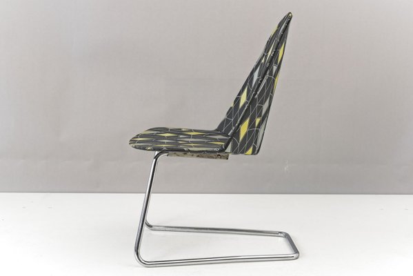 German Cantilever Side Chair by Walter Pabst for Mauser Werke Waldeck, 1950s-LOB-683848