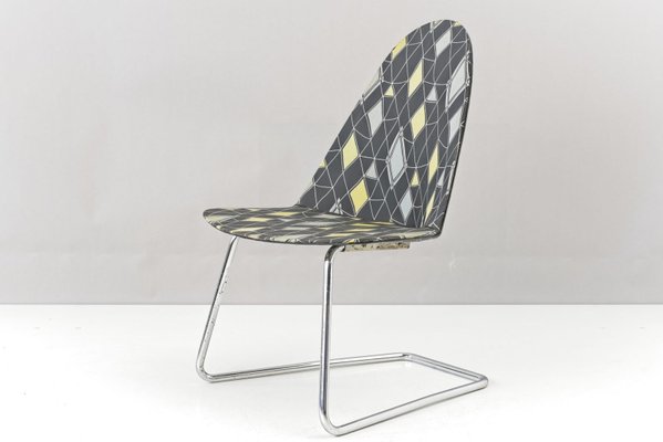 German Cantilever Side Chair by Walter Pabst for Mauser Werke Waldeck, 1950s-LOB-683848