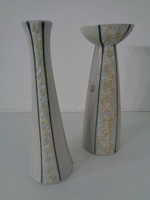 German Ceramic Vases from Föhr Keramik, 1970s, Set of 2-RDW-730908