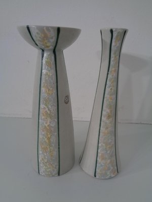 German Ceramic Vases from Föhr Keramik, 1970s, Set of 2-RDW-730908