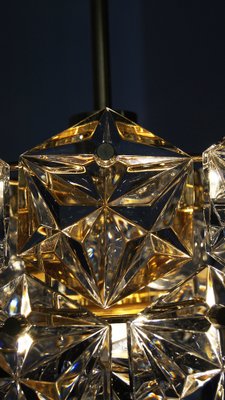 German Chandelier Royal Kristall from Kinkeldey, 1960s-UMB-1304845