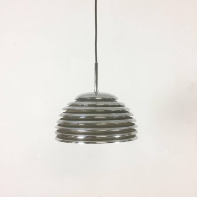 German Chrome Hanging Pendant Lamp by Kazuo Motozawa for Staff, 1960s-QZ-1077049