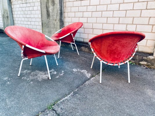 German Circle Balloon Lounge Chair by E. Lusch for Lusch & Co., 1960s or 1970s-PYR-904480