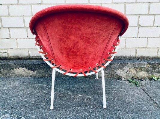 German Circle Balloon Lounge Chair by E. Lusch for Lusch & Co., 1960s or 1970s-PYR-904480